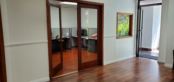 GROUND FLOOR PATIO OFFICE. FORMER LAW FIRM.